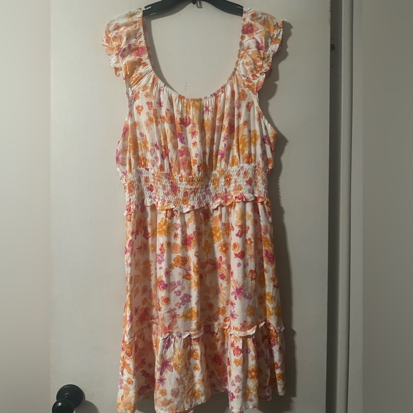 BOGO FREE Wild Fable Ruffle Trim Floral Dress - Picture 4 of 14